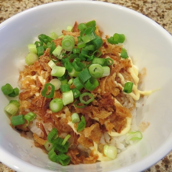 簡単フライドオニオン丼